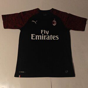 AC Milan 2018-2019 Third Jersey Kit Puma Size M Fly Emirates Serie A Soccer